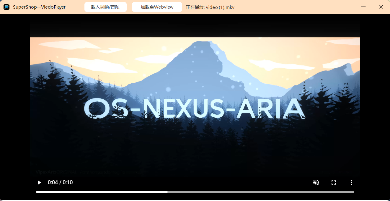 轻量WebView播放器